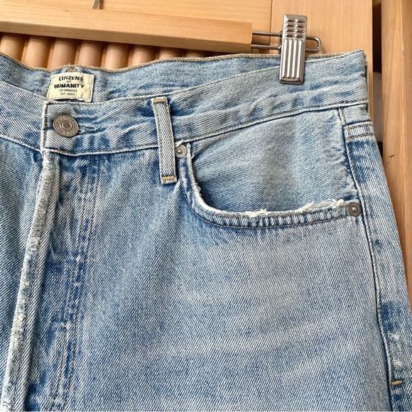 Citizens of humanity charlotte straight jeans La Luna light blue - Picture 8 of 16